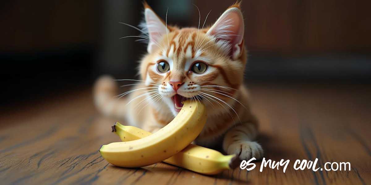 ¿Los gatos pueden comer plátanos? 1 ¿Los gatos pueden comer plátanos?